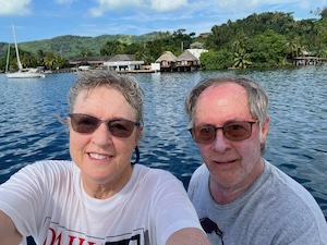 Sweating at Bora Bora Yacht Club